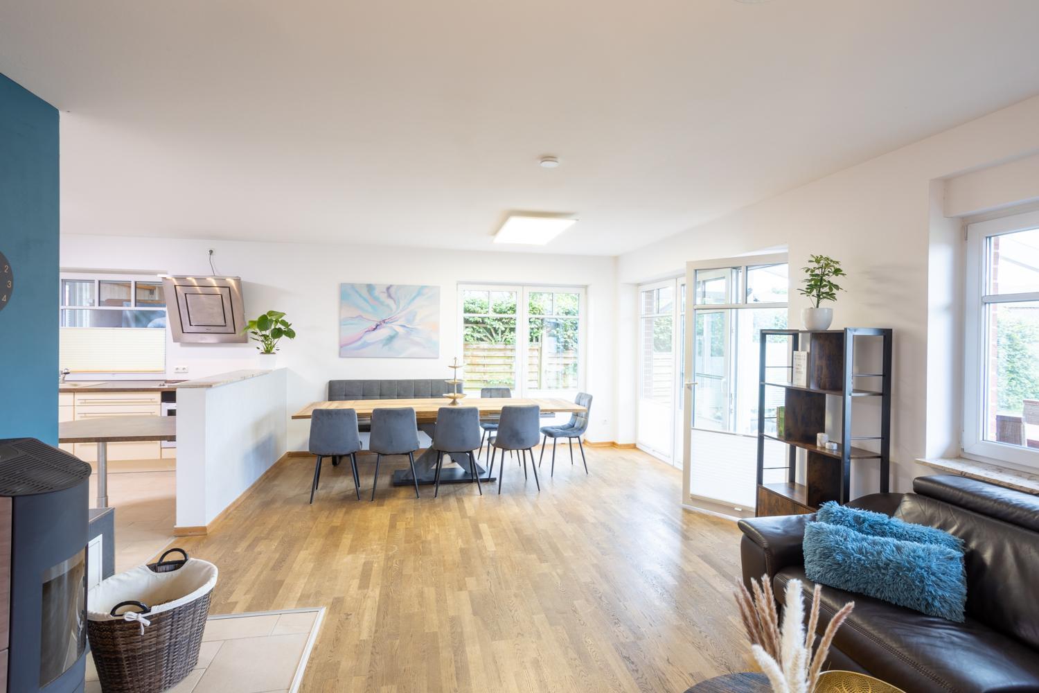 Oara Comfort Home, Ferienhaus 210Qm Mit Garten Reppenstedt Extérieur photo